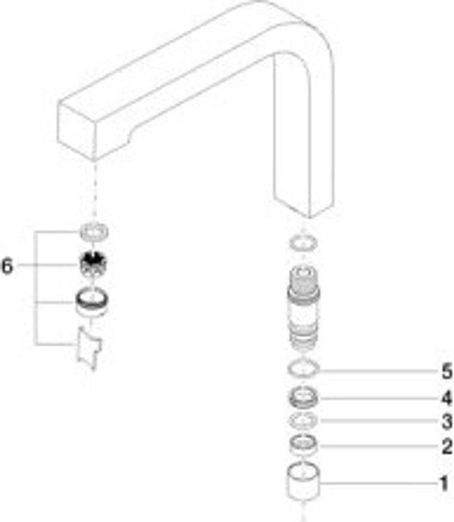 Dornbracht 90110609703-06 Auslauf Ersatzteile