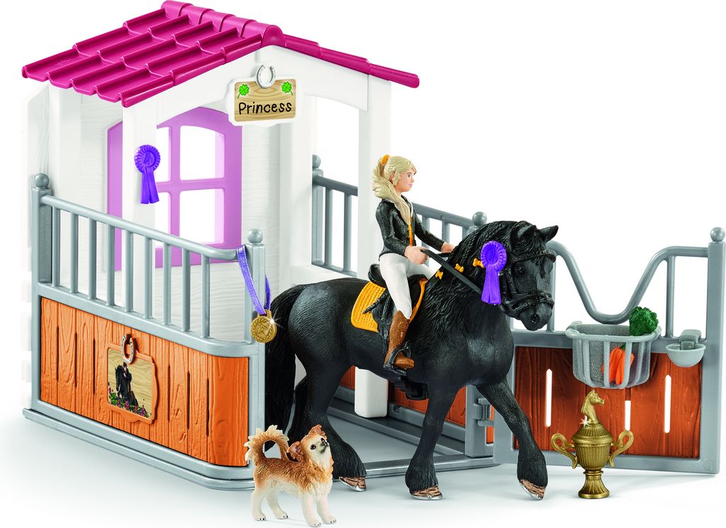 Schleich Horse Club Cavalli – Figurina Ragazza Con Sella E Briglie Rimovibili, Gioco Educativo 5-12 Anni, 42441 - 2