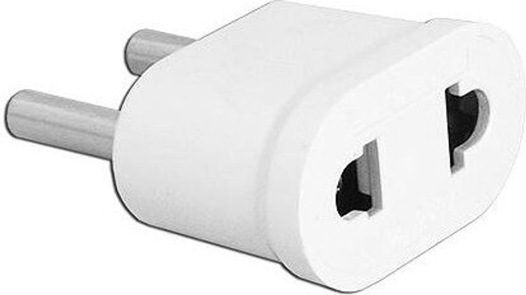 Adaptér cestovný EURO/USA biely USA3 Obrázok produktu 