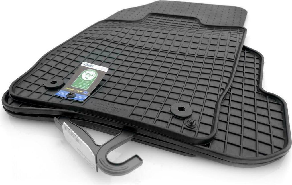 NEU Gummi Fußmatten passend für Audi A1 (alle) Gummimatte 4-teilig schwarz