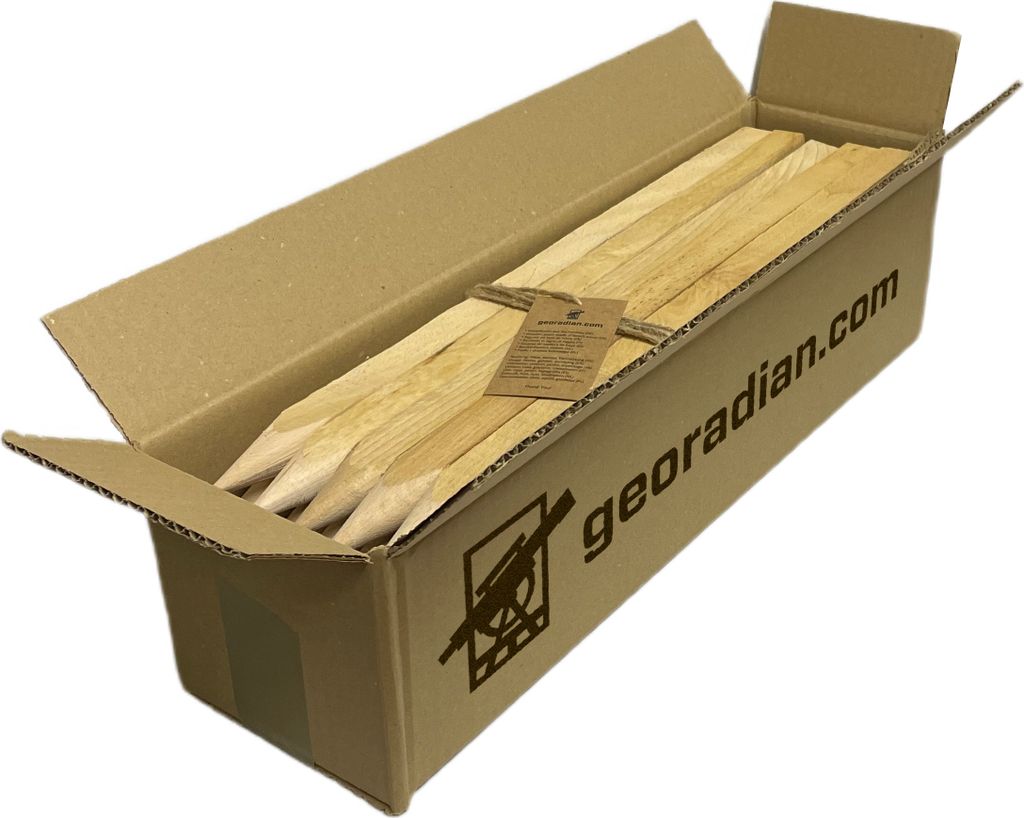 Holzpflöcke Hartholzpfähle 40cm - 25mmx25mm (25 Stk.) Produktbild 7