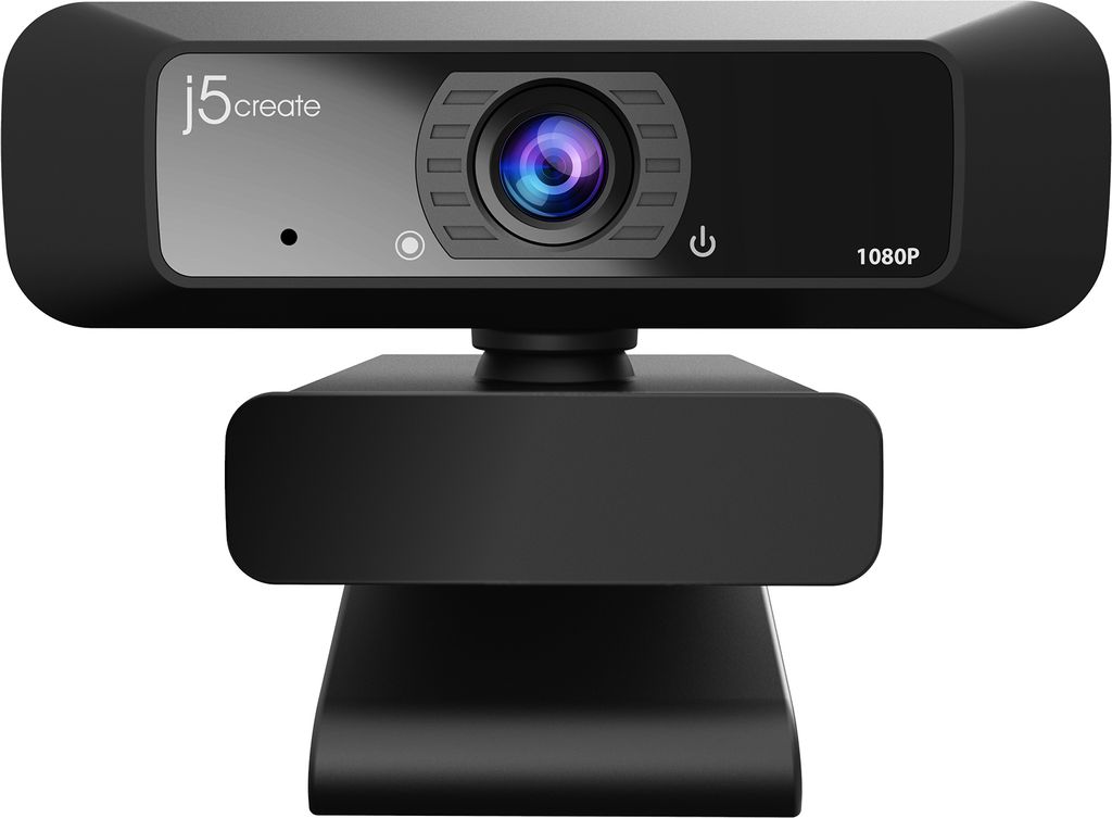 j5create JVCU100-N USB HD Webcam mit 360° Rotation, 2,07 MP, 1920 x 1080 Pixel, Full HD, 30 fps, 640x480@30fps, 1280x720@30fps, 1920x1080@30fps...