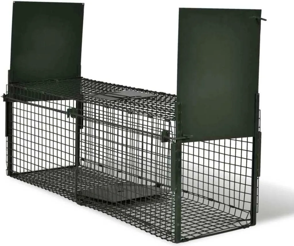 Piège vivant efficace contre les nuisibles, cage 2 portes anti-évasion