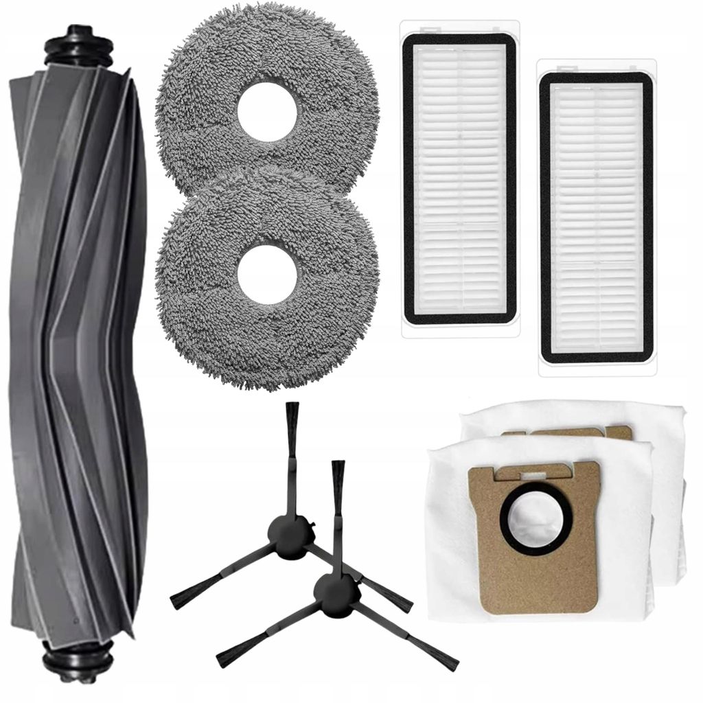 Zubehör für Staubsauger - 9 Teile - kompatibel für Dreame L20 Ultra X20 Pro PLUS - Hauptbürste