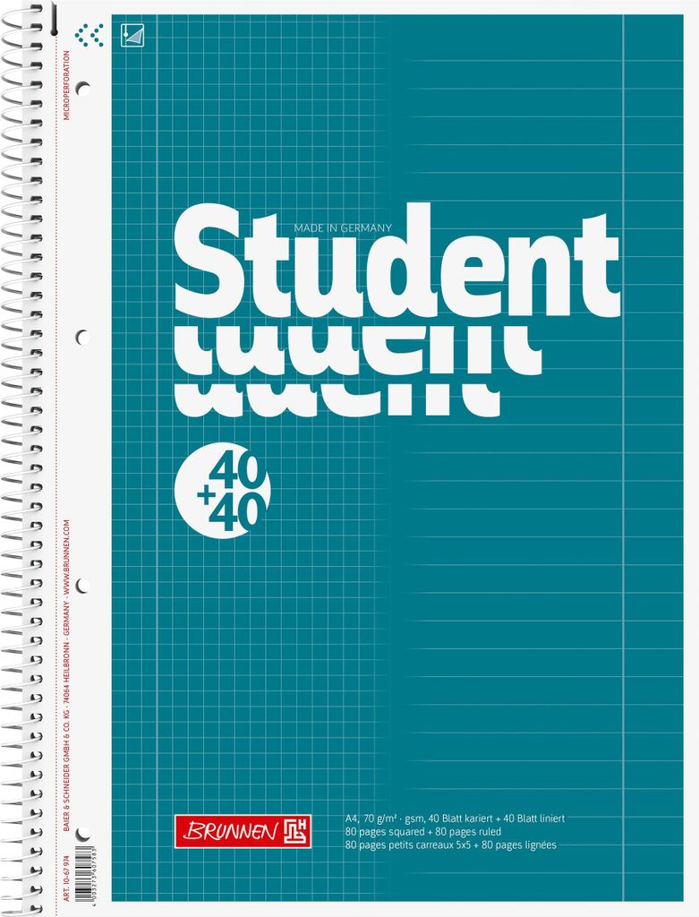 Collegeblock Duo DIN A4 Obrázok produktu 
