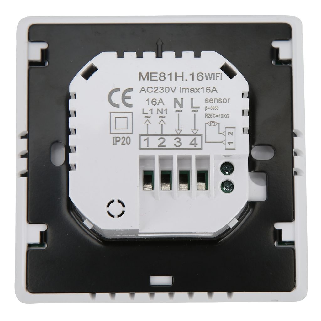 TERMOSTATO RISCALDAMENTO A pavimento LCD elettrico con display LCD