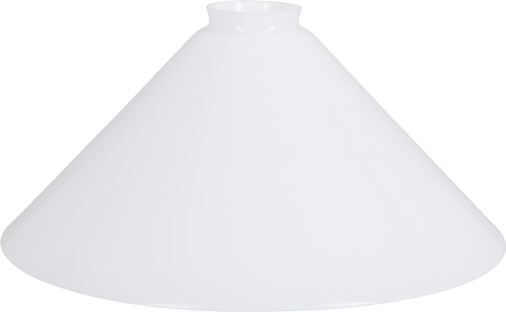 Schusterschirm Ø 300mm weiß Ersatzglas Lampenglas Produktbild 