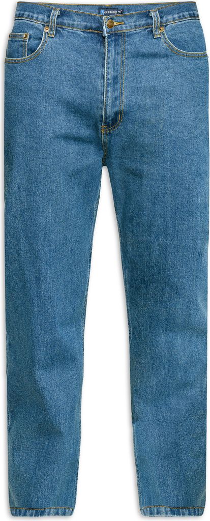 Duke - "D555 Rockford Carlos" Jeans für Herren DC159 (W32R) (Stonewash)