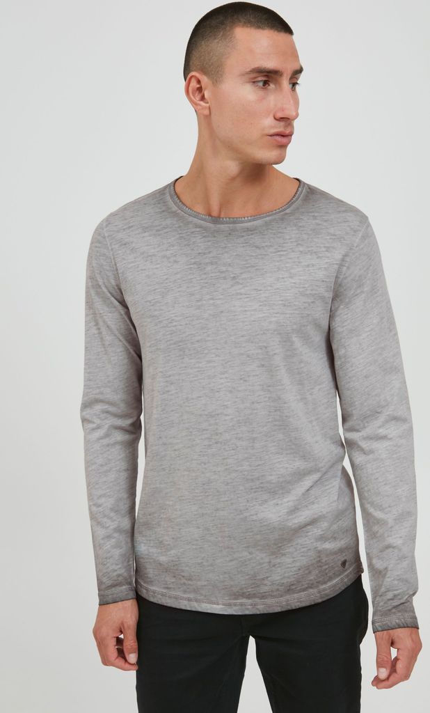 11 Project PRSeverinus Herren Longsleeve Langarmshirt Shirt Basic aus 100% Baumwolle