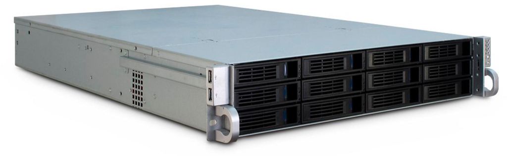 Inter-Tech 2U-2412, Rack, Server-Gehäuse, (2 Höheneinheiten)