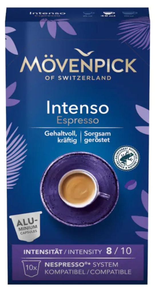 Mövenpick INTENSO ESPRESSO Kaffeekapseln, 10 Stück Produktbild 