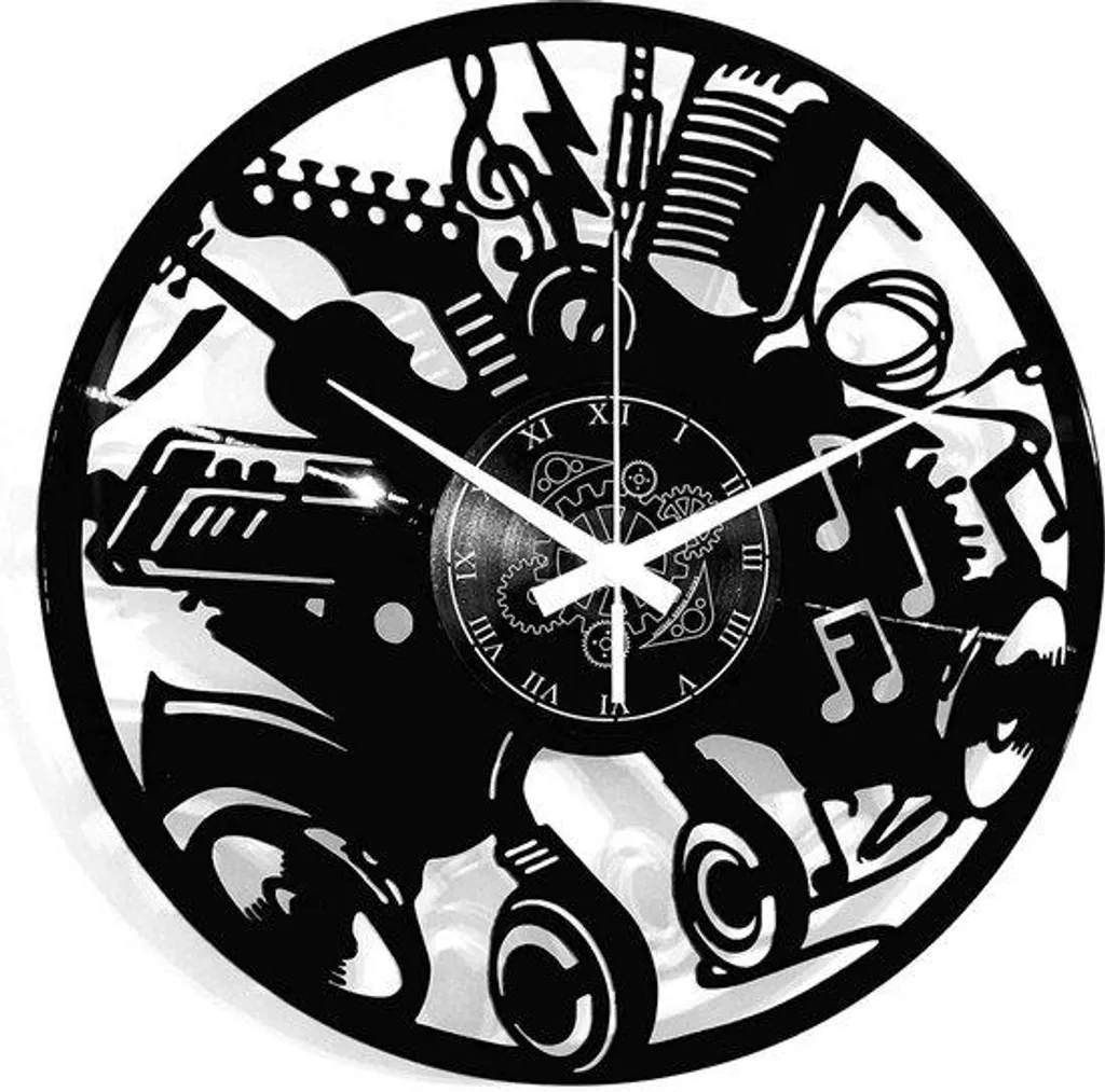 Horloge murale design sans bruit pour décorer sans tic-tac incessant