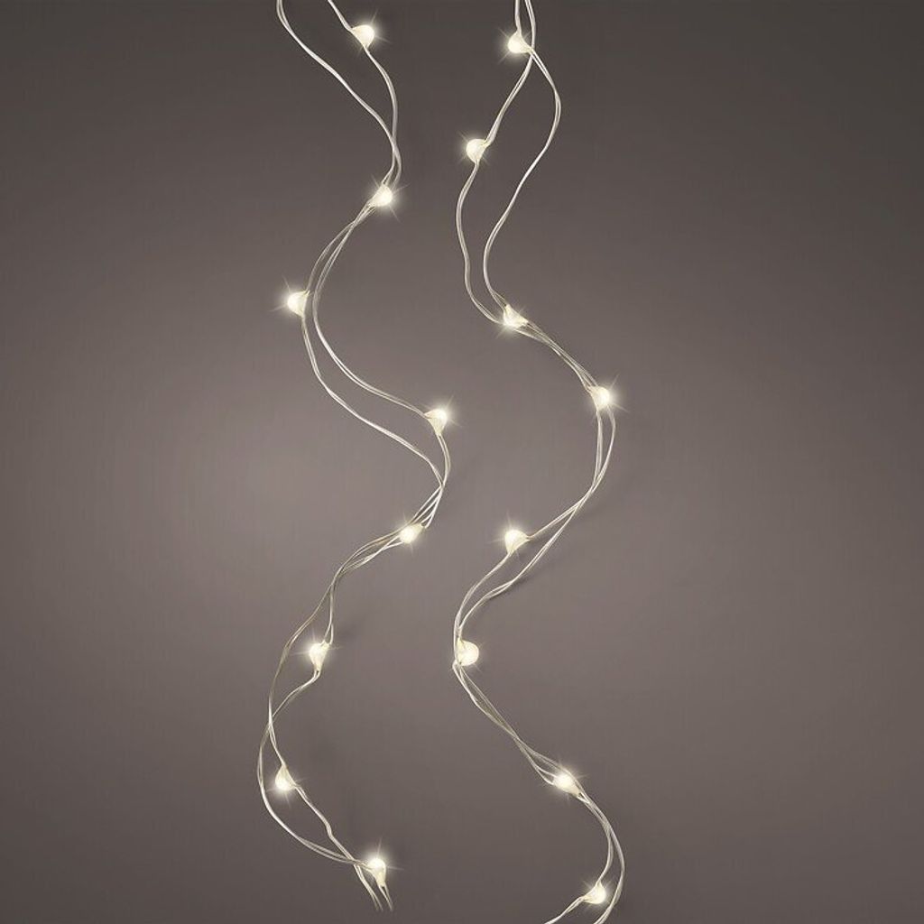 Kaemingk Micro LED Strangbeleuchtung Lichterkette mit 60 Produktbild 