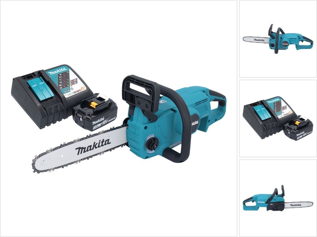 Makita DUC 307 RF1X2 Akku Kettensäge 18 V 30 cm 7,7 m/s Brushless + 1x Akku 3,0 Ah + Ladegerät