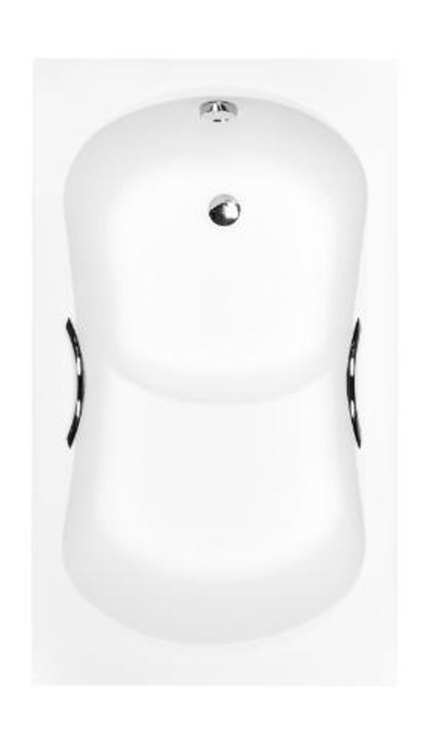 Badewanne ARIA REHAB plus 120x70 mit Füßen , mit Siphon (ohne Schürze)