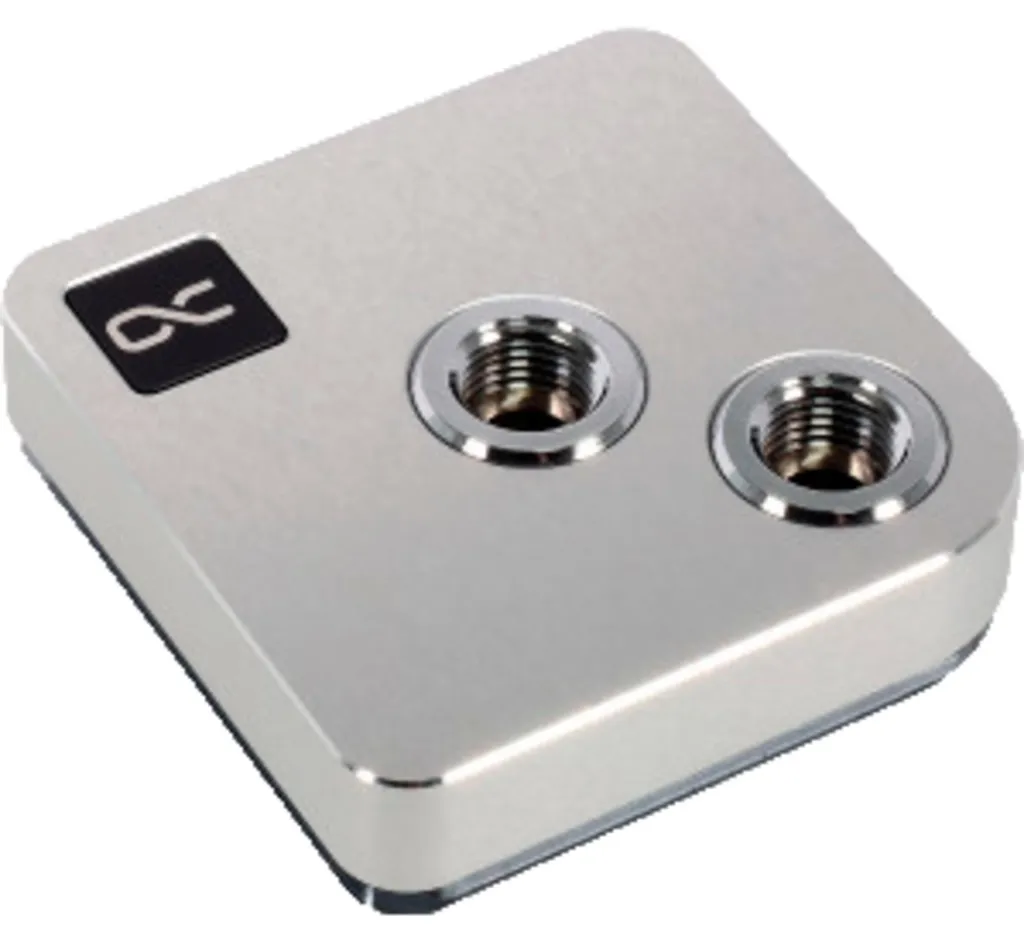 Refroidisseur CPU Alphacool Core 1 couleur argent pour refroidissement custom