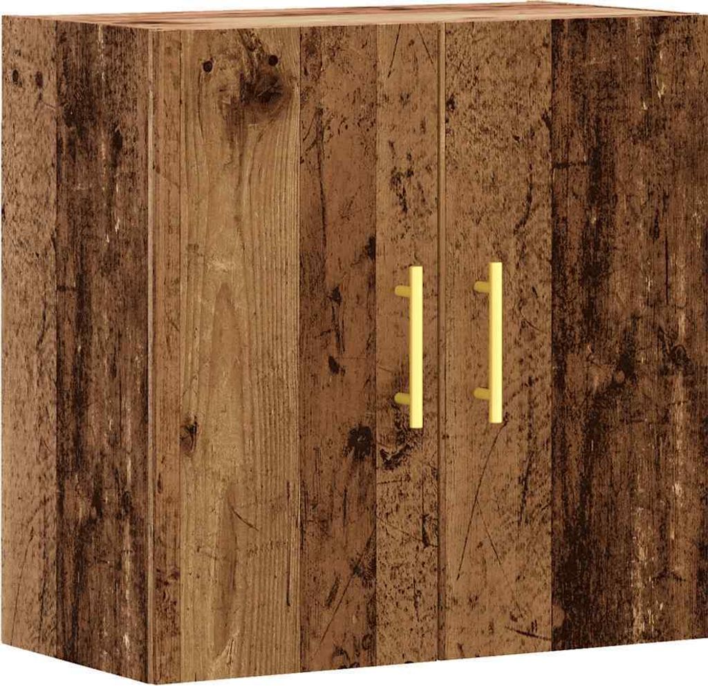 vidaXL Wandschrank Altholz-Optik 60x31x60 cm Holzwerkstoff