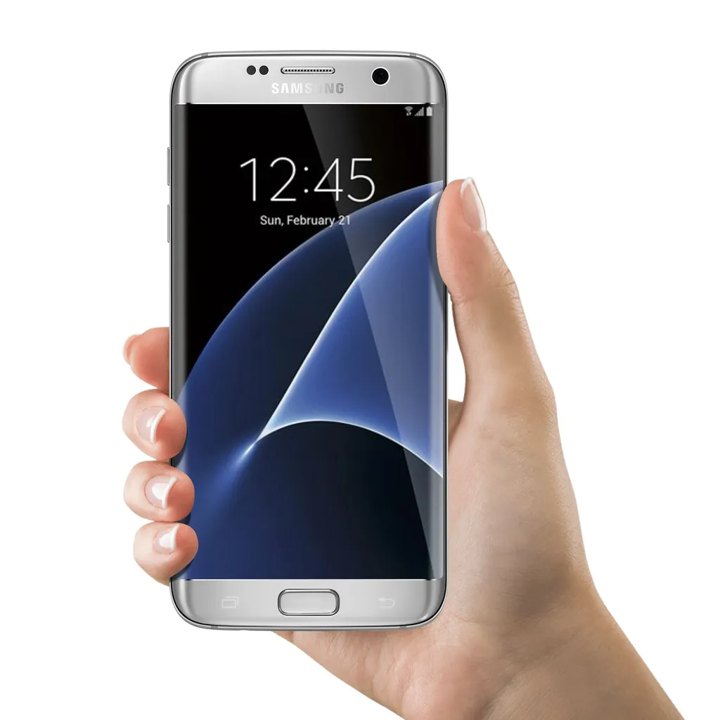 Écran Samsung Galaxy S7 Edge Argenté avec Vitre et LCD déjà assemblés - 4