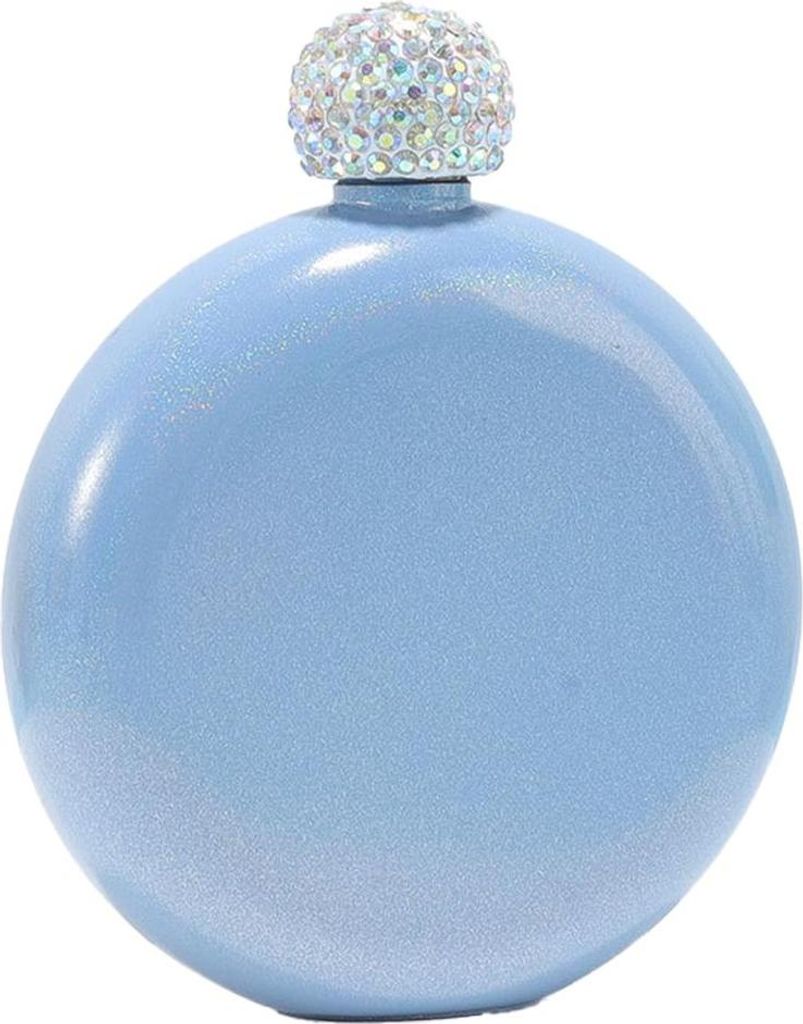 Flachmänner für Schnaps für Frauen, süßer Schnapsflakon aus Edelstahl, Taschen-Whiskyflakons