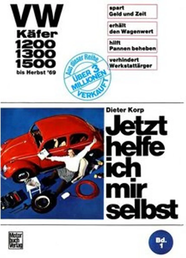 Réparer Panne Moteur VW Käfer 1200 1300 1500 : Guide Technique Pre-1969