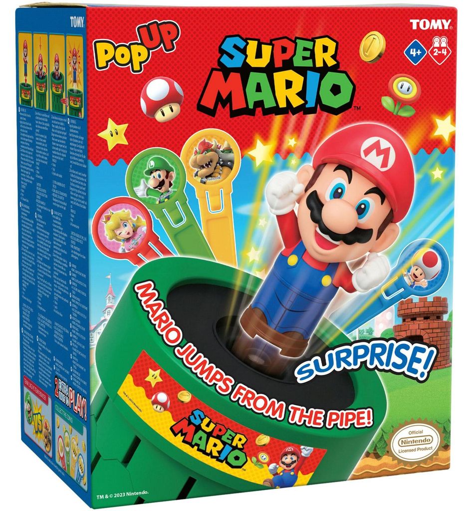 TOMY Pop up Super Mario T73538 Zdjęcie produktu 