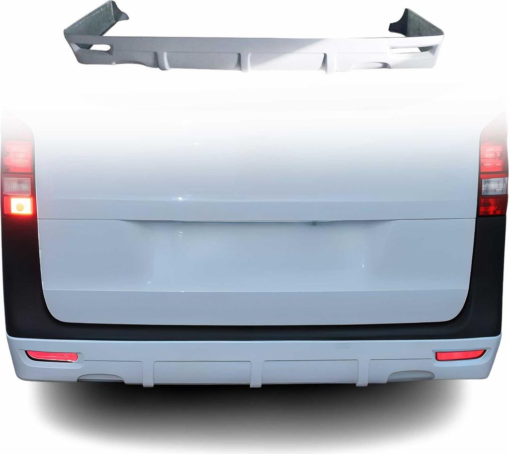 Heckspoiler Heckflügel Hecklippe für Mercedes Vito W447 2014-2025 ABS Grundiert
