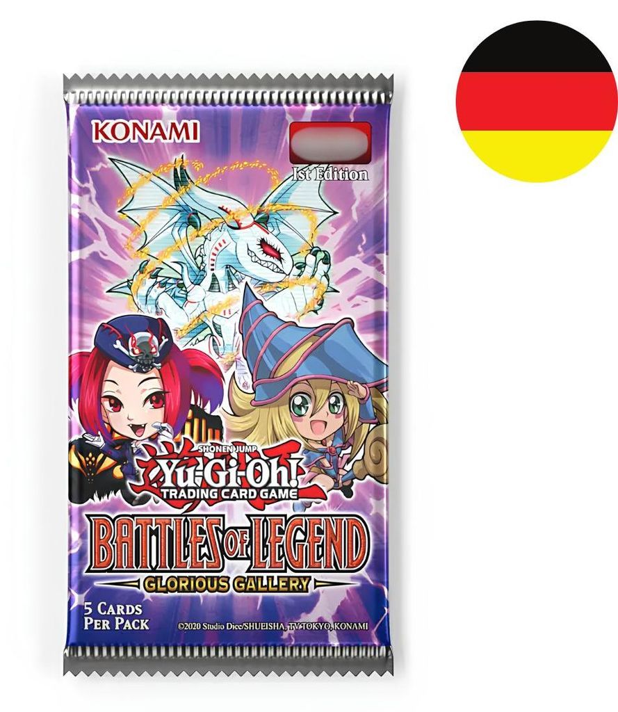 Yu-Gi-Oh! Battles of Legend: Glorious Gallery Booster Produktbild 