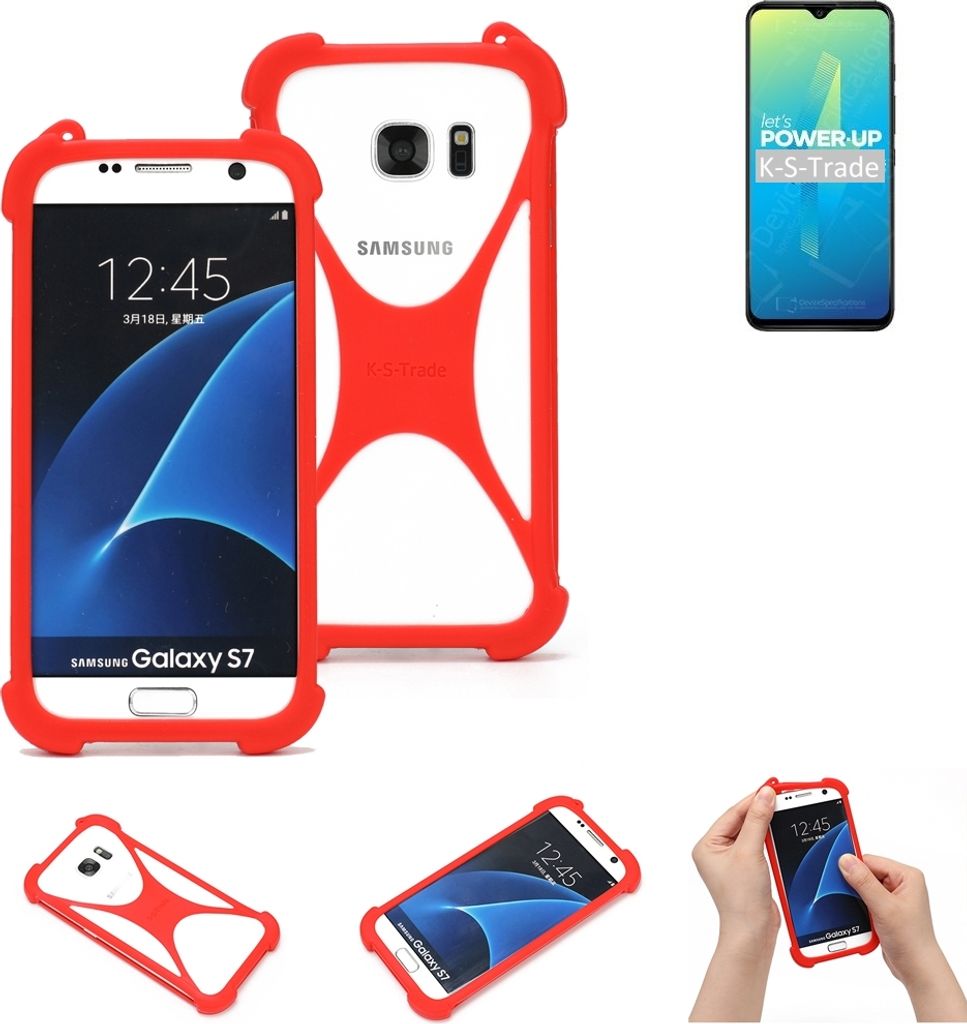 K-S-Trade Handy-Hülle kompatibel mit Wiko Power U10 Schutz-Hülle Bumper Silikon Schutz Hülle Cover Case Silikoncase Silikonbumper TPU Softcase