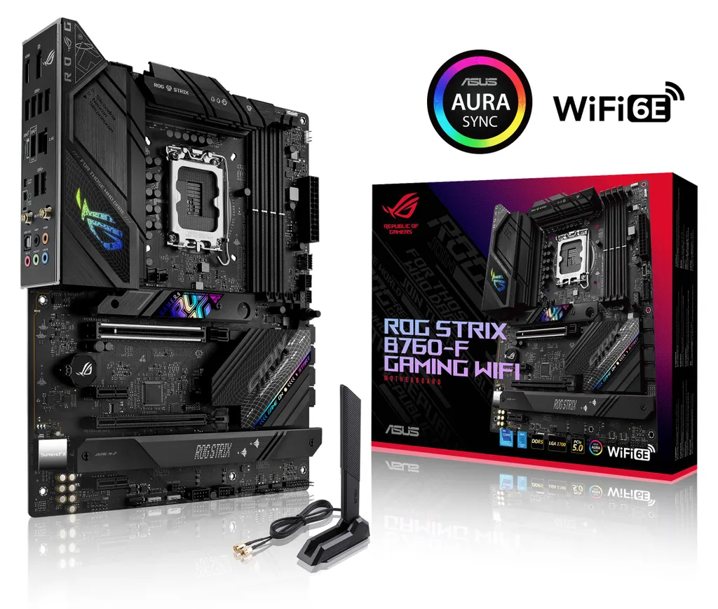 Fini les Lags : Carte Mère ASUS ROG STRIX B760-F avec Wi-Fi 6E et DDR5