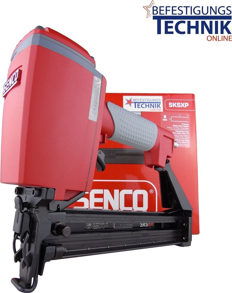Senco Druckluft Klammergerät SKSXP-N 22-38mm Kontakt für Klammer N Prebena L KL-26