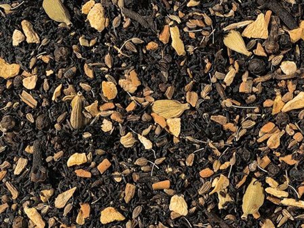 1 kg Gewürzteemischung mit schwarzem Tee Black Chai ohne Produktbild 