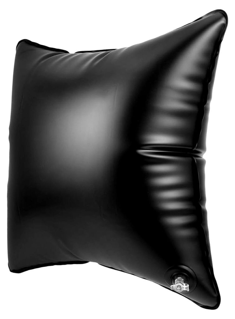 Aufblasbares PVC Outdoor Kisseninlett Kissenfüllung 40x40cm Mobiles Campingkissen fürs Auto für Reisen und Büro