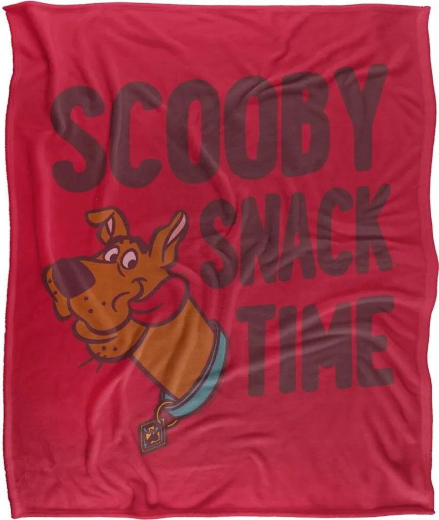Couverture Scooby Doo Anti-Froid Scooby Snack Time TV18813 Douceur Totale