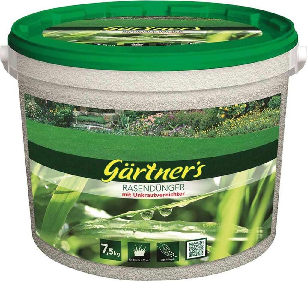 Gärtners Rasendünger mit Unkrautvernichter Mischdünger Produktbild 