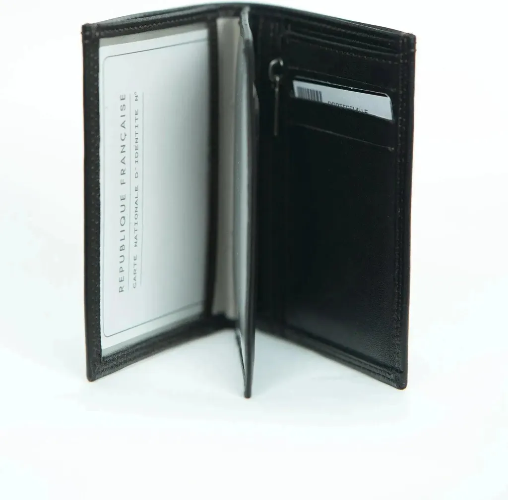 Portefeuille Lancaster Cuir de Vachette Marron - Protection RFID Safe - 2