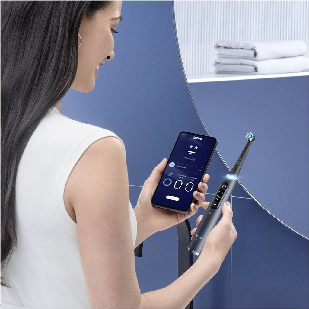 Oral-B iO Series 9 Duo Pack Black + Rose Elektrische Produktbild 14