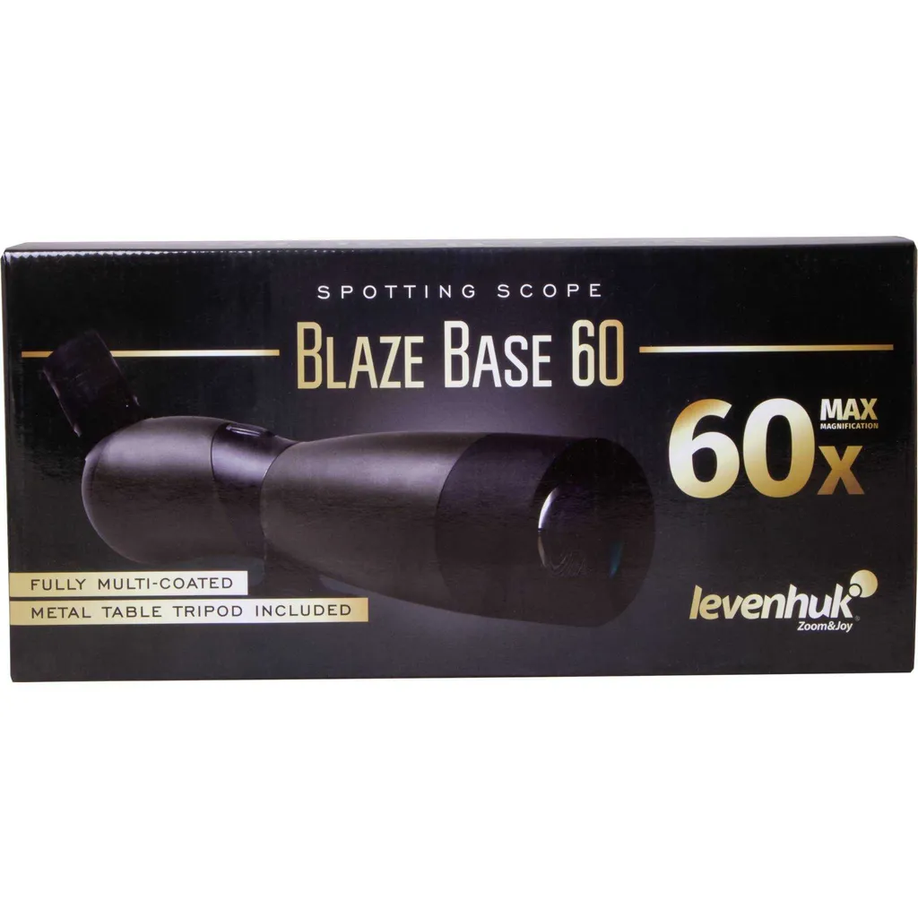 Longue-vue Blaze BASE 60 Levenhuk optique BK-7 traitée multicouche 60mm - 15