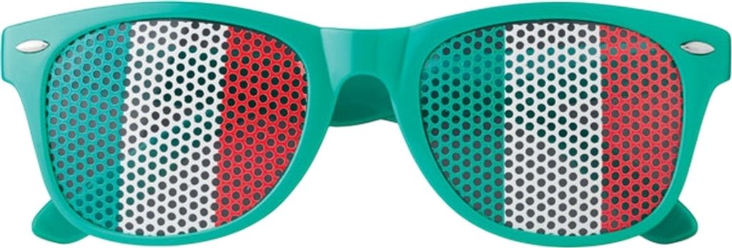 MidOcean - Sonnenbrille "Flag Fun" - Polycarbonate MO1521 (Einheitsgröße) (Grün)