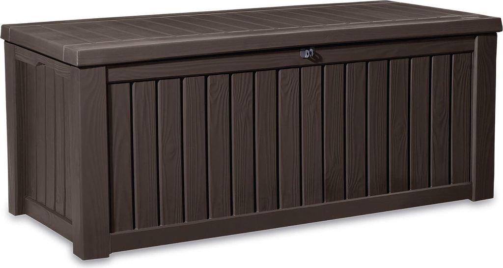 Keter Rockwood - jardinière 570 L - 155 x 72,4 x 64,4 cm - Image du produit 
