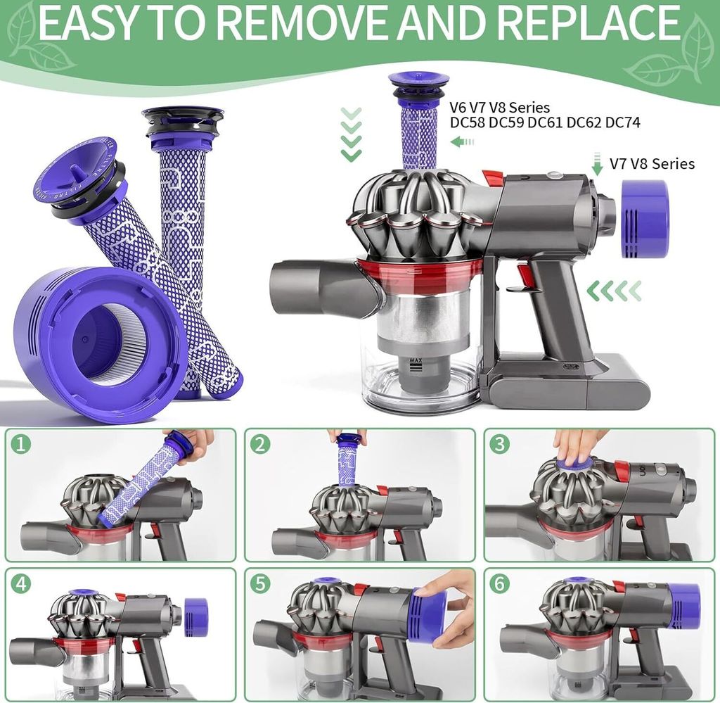 Passend für Dyson kabelloser Handstaubsauger V7 V8 Zubehör Produktbild 3