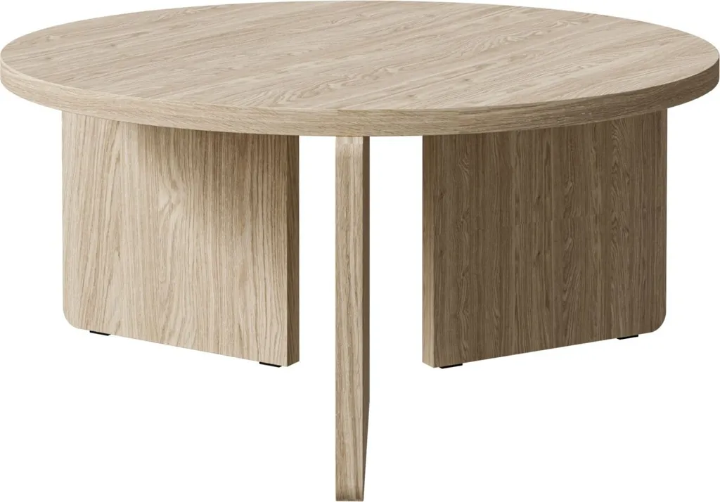 Selsey Preffines Tavolino da Caffè 85 cm Rovere | Arredo Salotto Moderno
