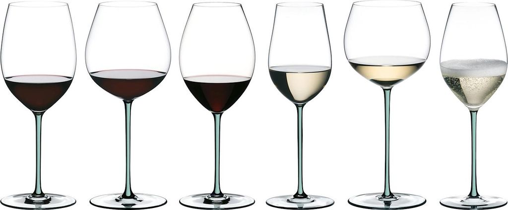 RIEDEL Fatto A Mano Champagner Weinglas - Mint