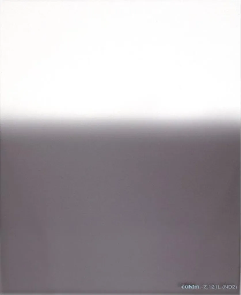 Cokin Z121L Filtre Dégradé Gris G2-Light ND2 0.3 série Z-Pro pour Photo