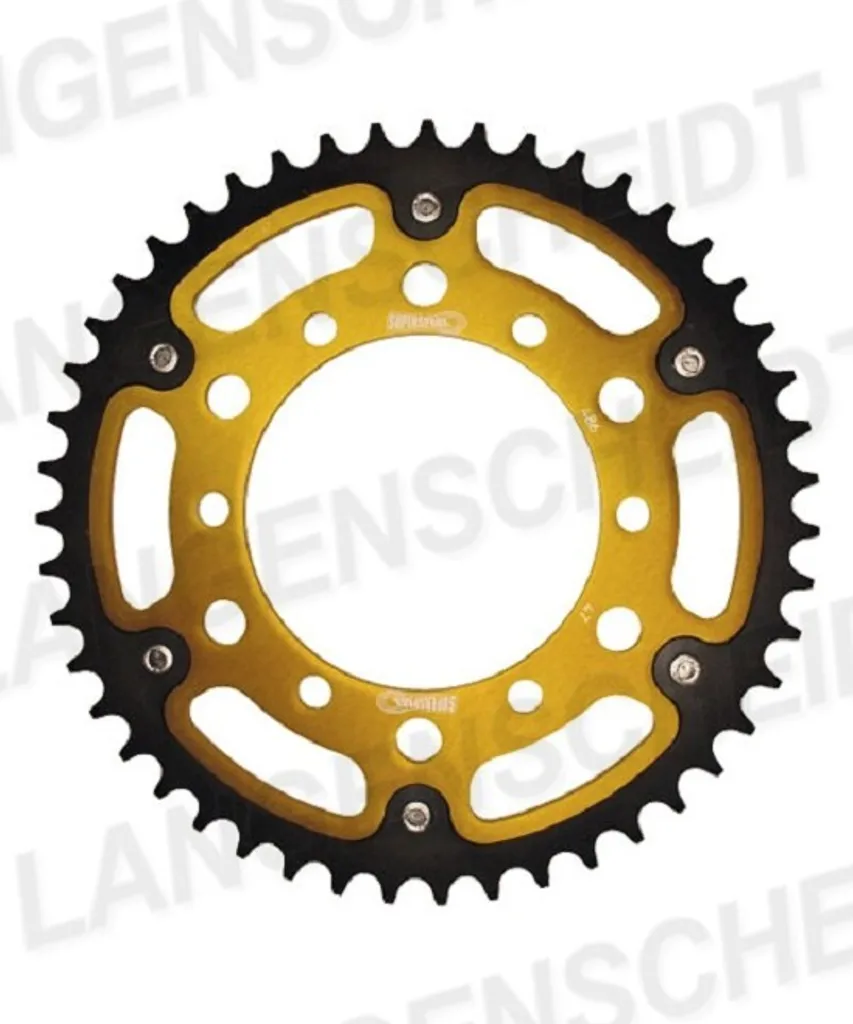Pignon Arrière Supersprox 520 de 41 Dents Or pour Chaîne de Moto
