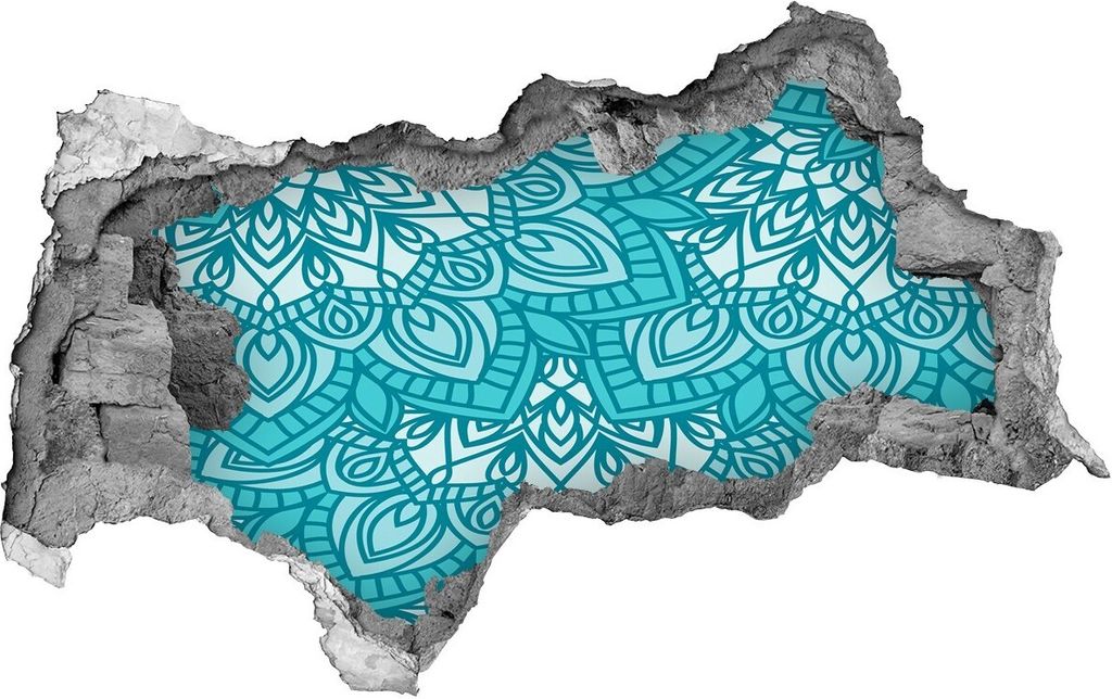 Selbstklebender Loch-3D-Aufkleber 95x73 cm Dekoration Aufkleber