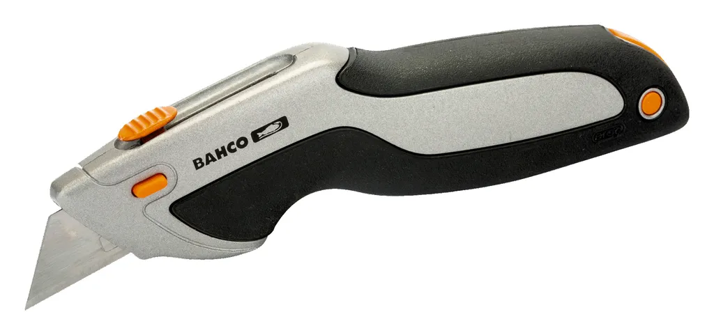 Cutter rétractable professionnel Bahco Ergo 161 mm pour découpe nette