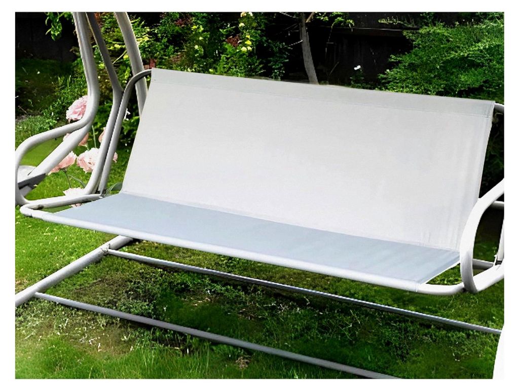Ersatzbezug für Schaukelsitz der Hollywoodschaukel, wasserdichter Gartenschaukel Sitzbezug aus 600D-Oxford-Stoff, passend für 2-3-Sitzer (148 * 5...