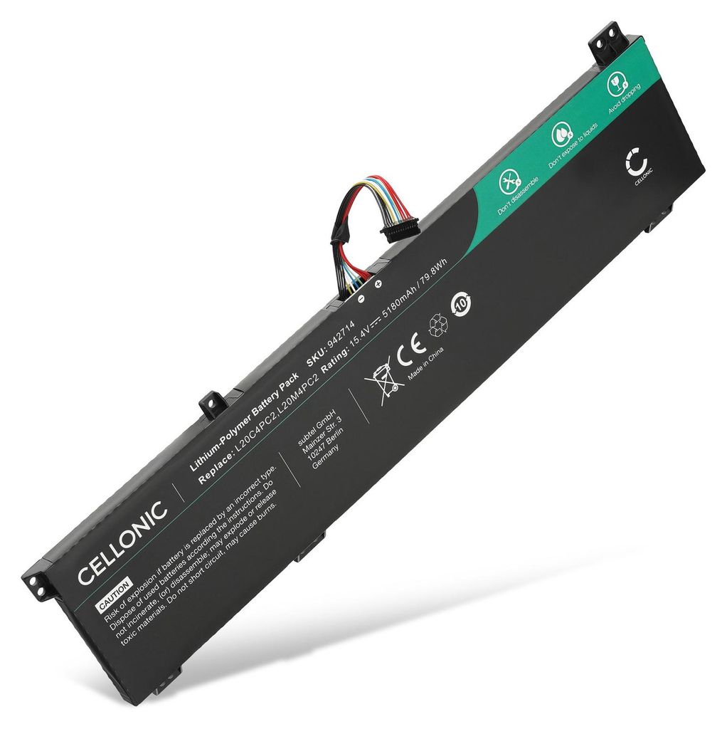 CELLONIC 1x Akku für Notebook Kompatibel mit Lenovo Legion Produktbild 