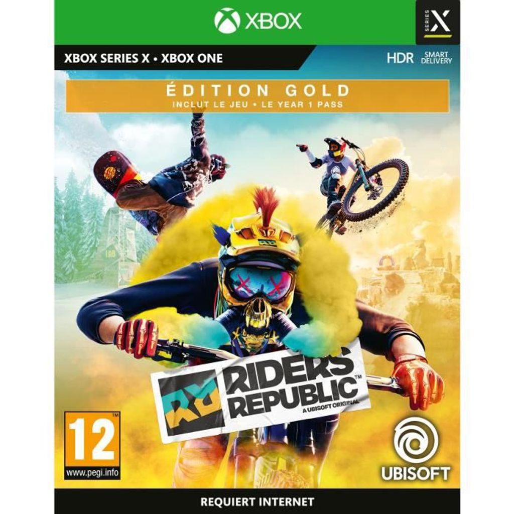 Ubisoft Riders Republic - Gold Edition, Xbox Series X, RP (Rating Pending), Physische Medien