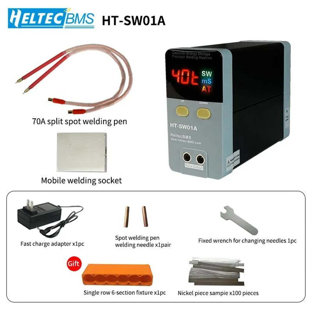 Soudeuse par points HT-SW01A à puissance variable et contrôle LCD - 4